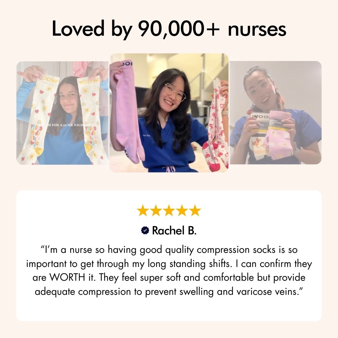 Cool Cats Bamboo Compression Socks