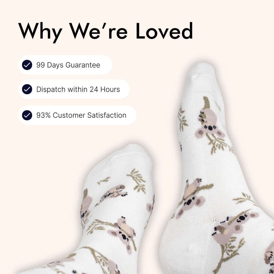 Paws Up Bamboo Compression Socks